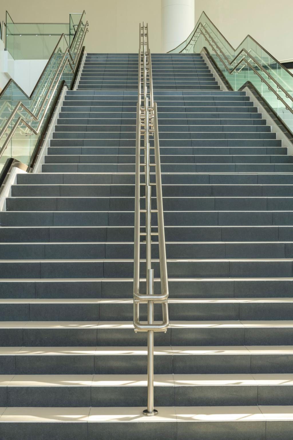 Steel railing